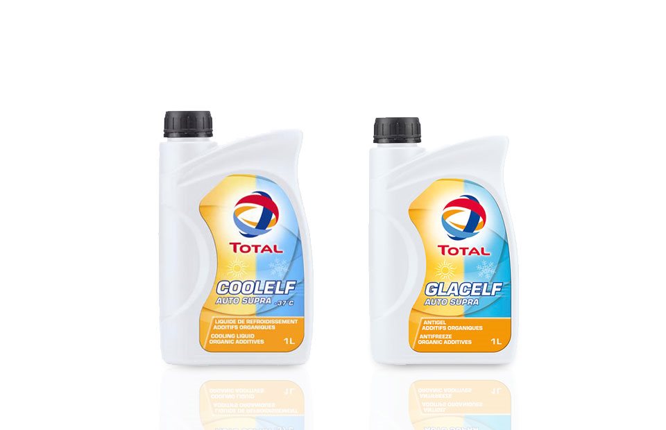Από 100% οργανικά πρόσθετα τα αντιψυκτικά υγρά της TOTAL