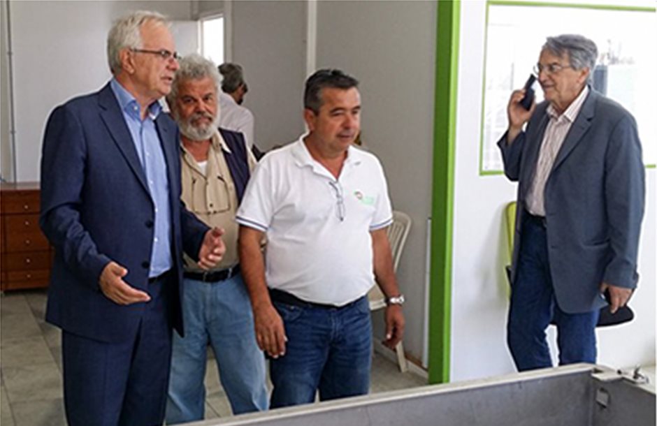 Στη μονάδα γάλακτος της ΕΑΣ Νάξου ο Αποστόλου
