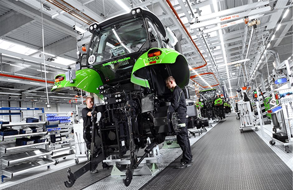 Άναψε φουγάρα το νέο εργοστάσιο της SDF «Deutz Fahr Land» στο Lauingen