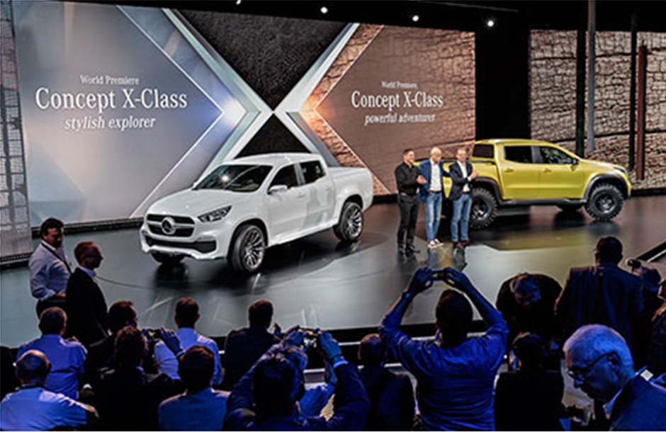 Με πινελιές πολυτέλειας και σκληράδα pickup δημιουργήθηκαν τα νέα Mercedes X-Claas