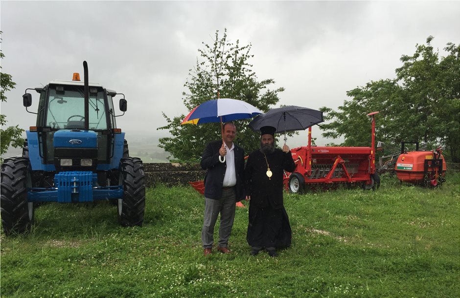 Δωρεά αγροτικών μηχανημάτων της Π.Ι Κοντέλλης ΑΕΒΕ στην Ιερά Μητρόπολη Ιωαννίων
