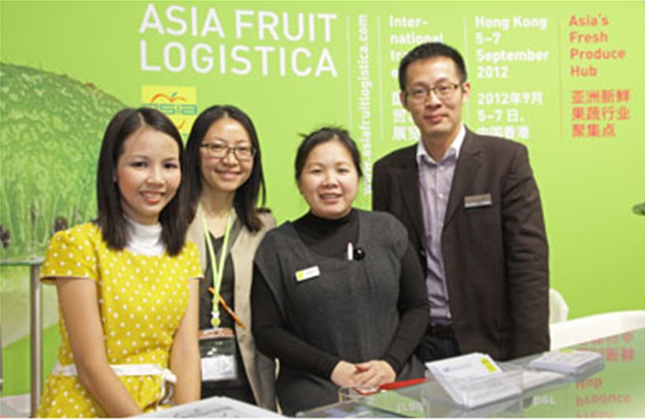 Τα φώτα στη Asia Fruit Logistica 