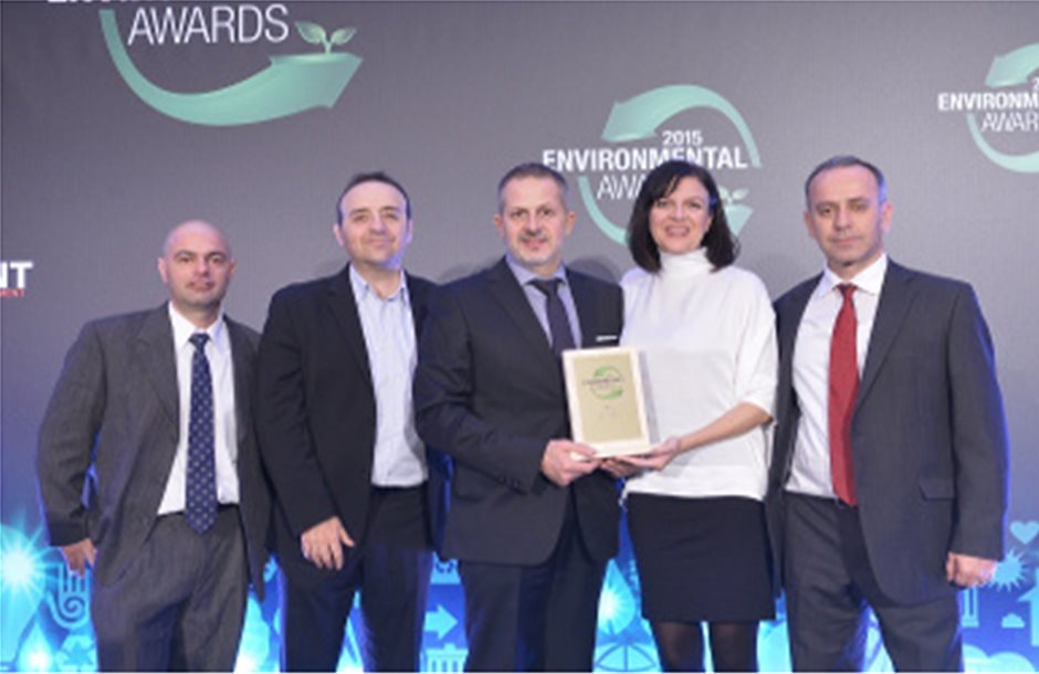 Χρυσό βραβείο στα Environmental Awards 2015 για την Barilla Hellas