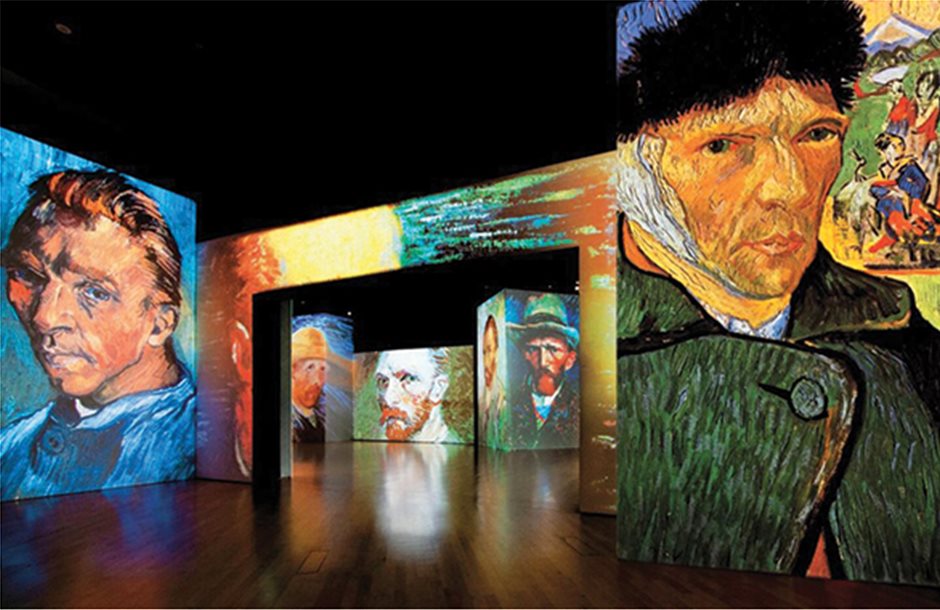Η φαντασμαγορική έκθεση Van Gogh Alive φιλοξενείται στο Μέγαρο Μουσικής