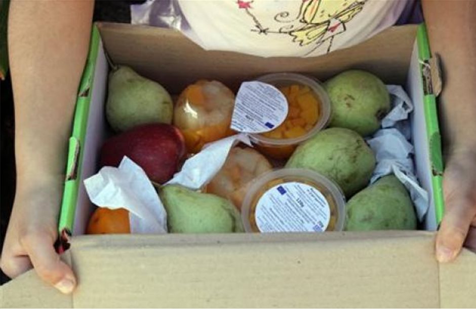 Με 10 νωπά προϊόντα η διανομή φρούτων για το σχολικό έτος 2014-2015