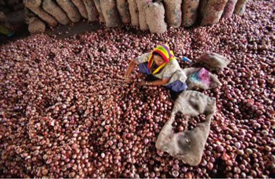 Αύξηση 40% στις τιμές των κρεμμυδιών στην Ινδία