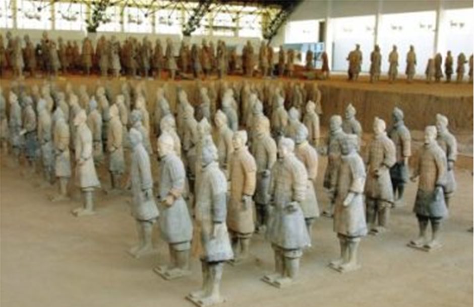 Η έμπνευση για τον Πήλινο Στρατό της Κίνας προήλθε από την αρχαία Ελλάδα