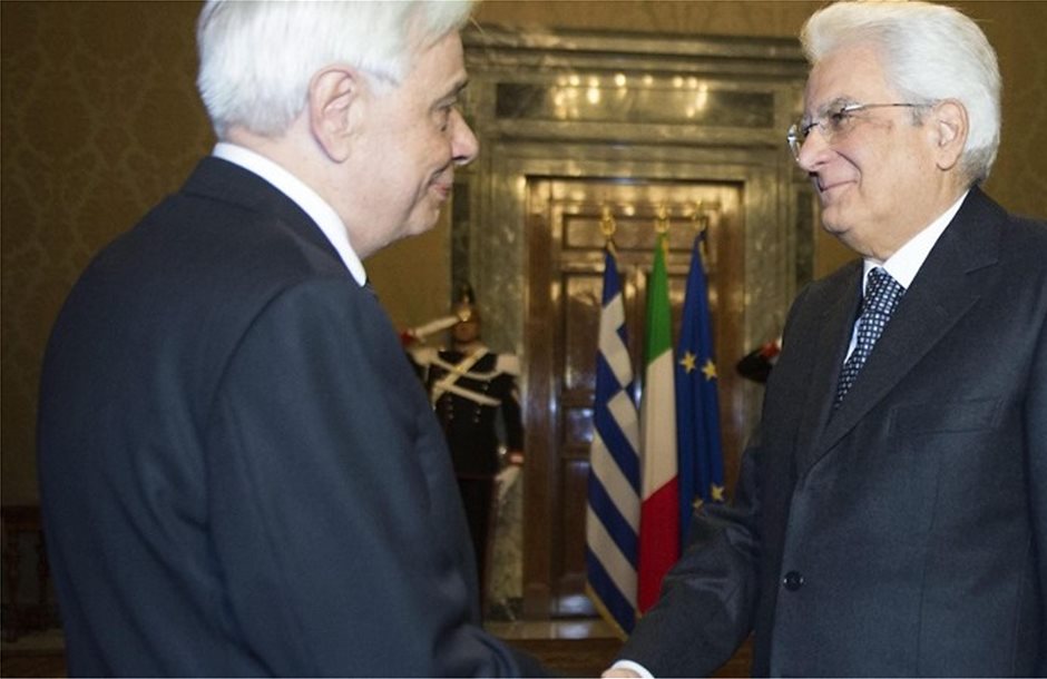 Διήμερη επίσκεψη στην Αθήνα του Ιταλού προέδρου Σέρτζιο Ματαρέλα