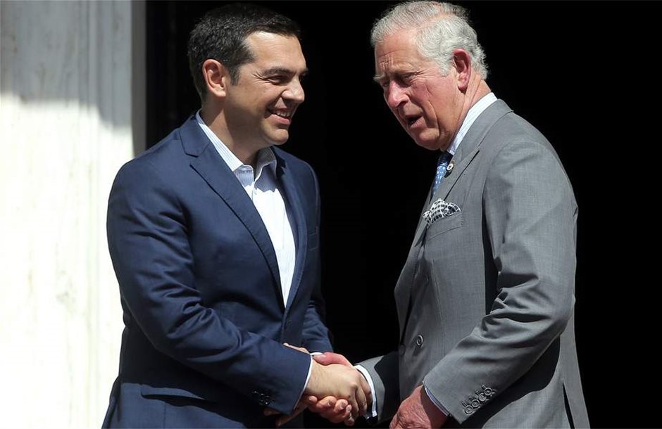Τσίπρας:Ορόσημο στις σχέσεις Ελλάδας-Βρετανίας η επίσκεψη Καρόλου