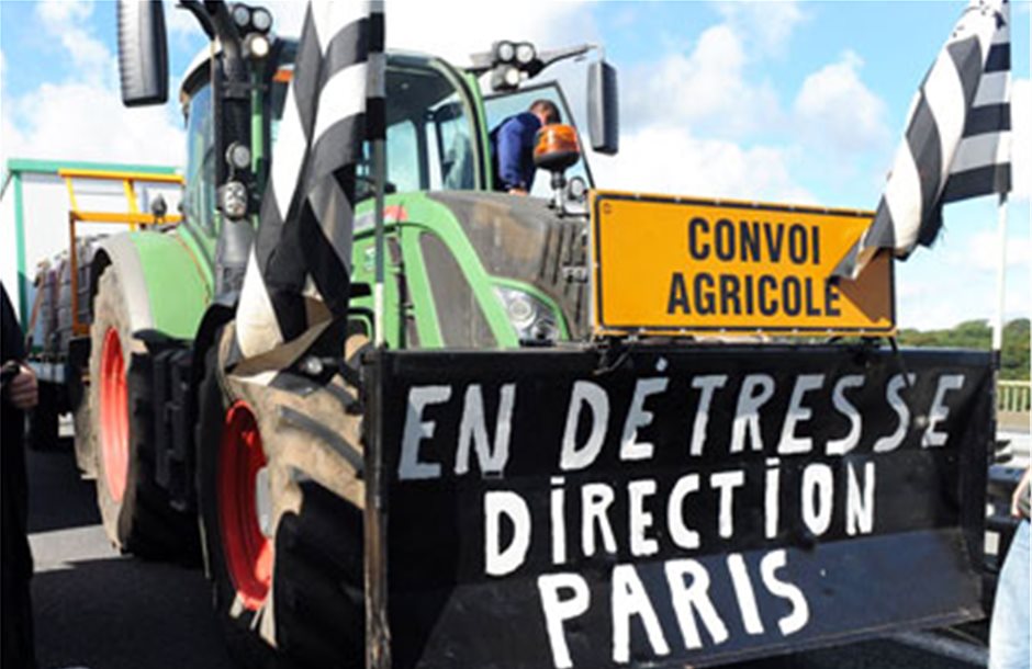 «Ημέρα έκτακτης ανάγκης» και για τους Γάλλους αγρότες