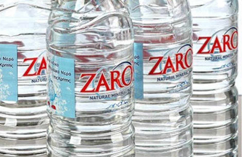 Σημαντική αύξηση στις εξαγωγές του νερού ZARO’S το 2015 