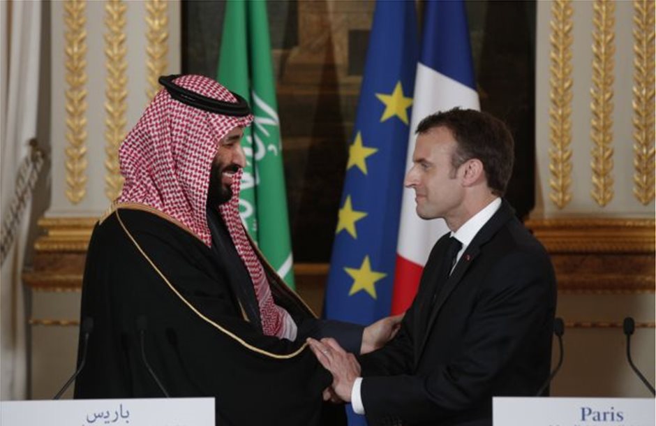 Συμφωνίες άνω των 18 δισ. δολαρίων υπέγραψαν Γαλλία και Σαουδική Αραβία