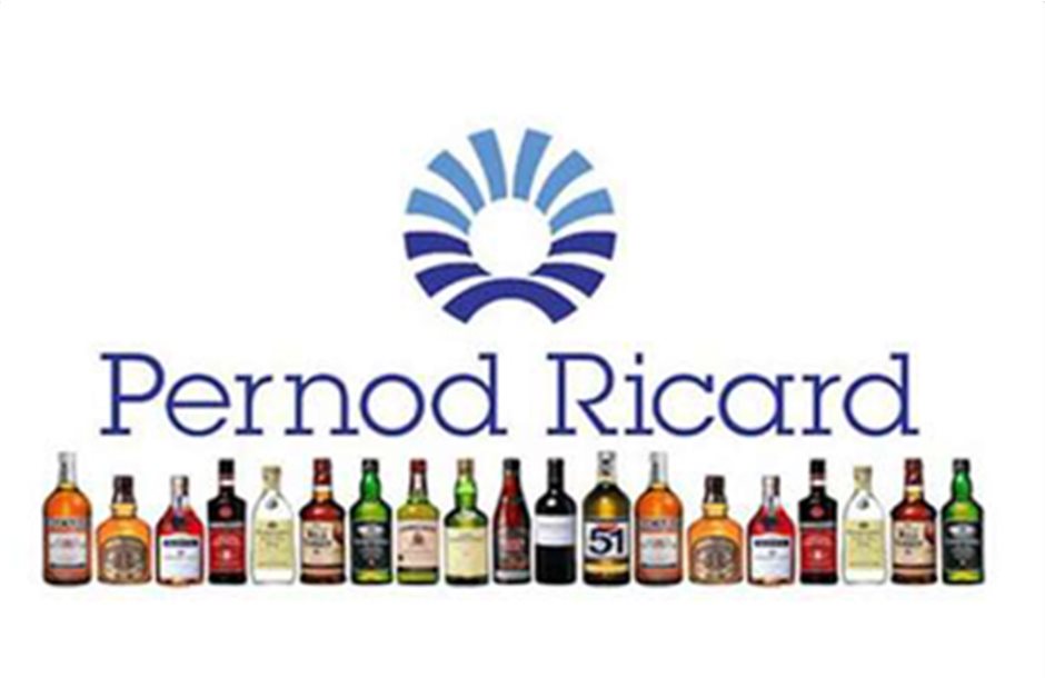 Μικρή μείωση στις πωλήσεις της Pernod Ricard το γ’ τρίμηνο