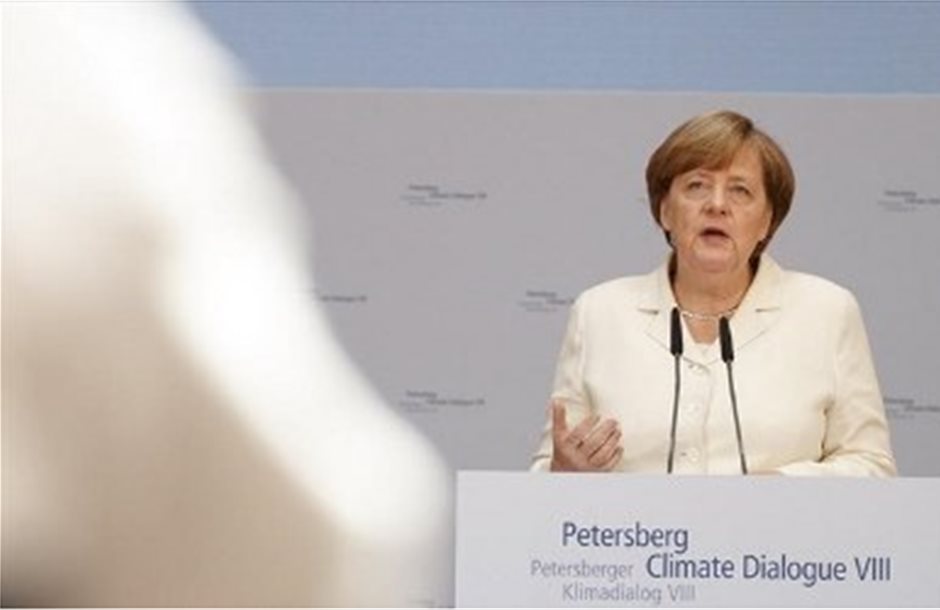 Κάλεσμα Μέρκελ για παγκόσμια ενότητα στο θέμα της κλιματικής αλλαγής