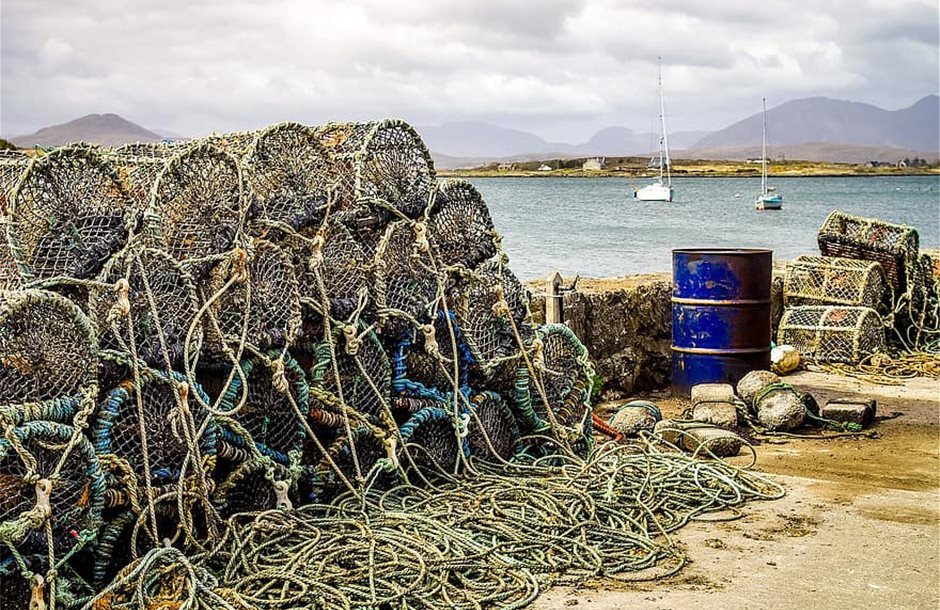 port-fish-traps-sea-maritime-fishing-lobster-scotland