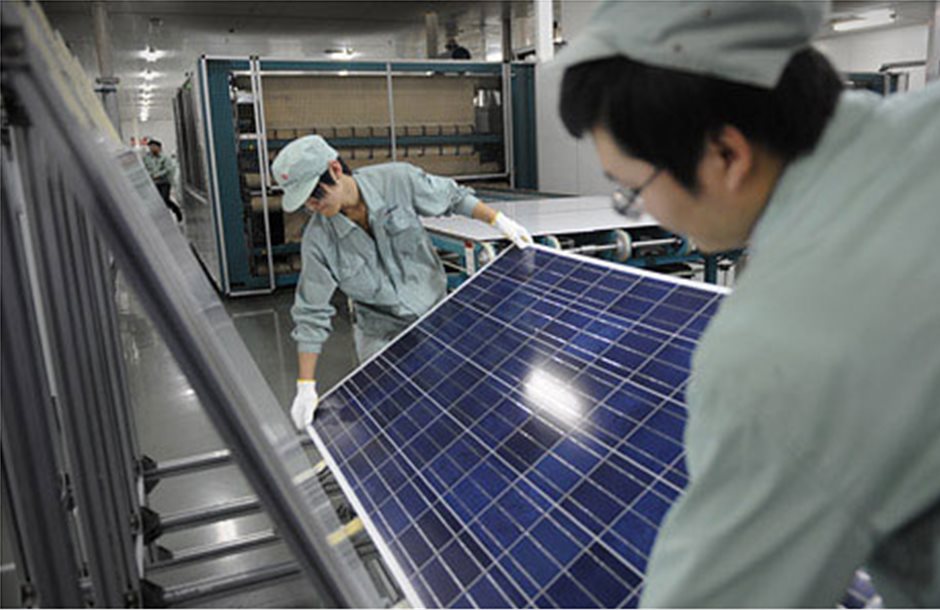 Αναθεώρηση προς τα επάνω των ηλιακών στόχων της Κίνας