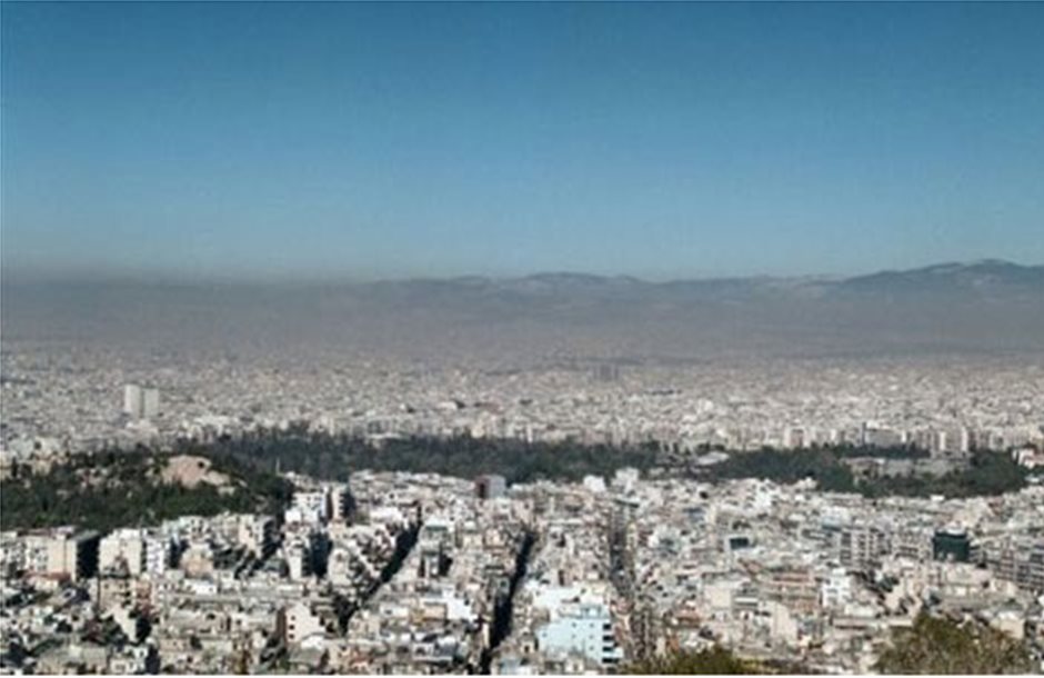 Αύξηση των τιμών όζοντος στην Αθήνα