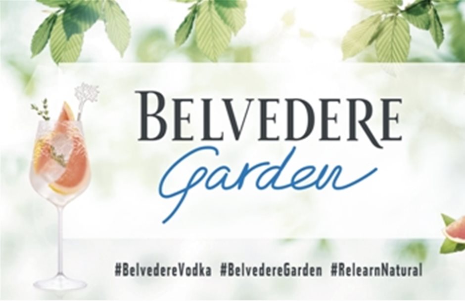 Η Βelvedere Vodka αποκαλύπτει τη μαγεία του φυσικού στον κήπο του Μεγάρου