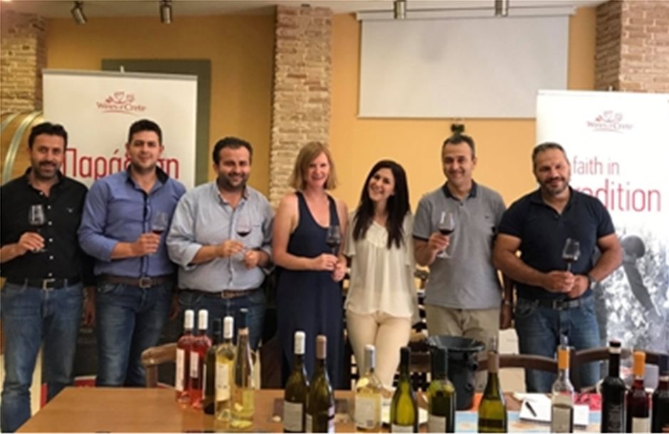 Το Wines of Crete φιλοξένησε δημοσιογράφους οίνου και γαστρονομίας