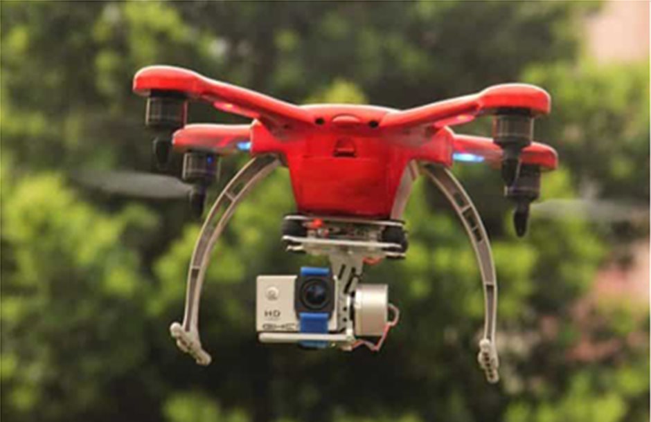 Drone για την αντιμετώπιση του παγετού στα μύρτιλα της Γαλλίας 