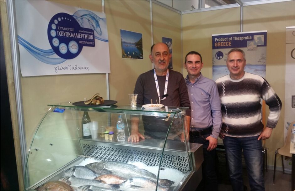 Ικανοποίηση στην Food Expo για τους Θεσπρωτoύς υδατοκαλλιεργητές