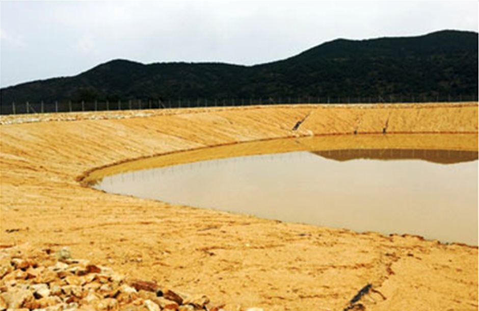 Νερό για τους αγρότες από τη λιμνοδεξαμενή στην Αγρελιά Τρικάλων 