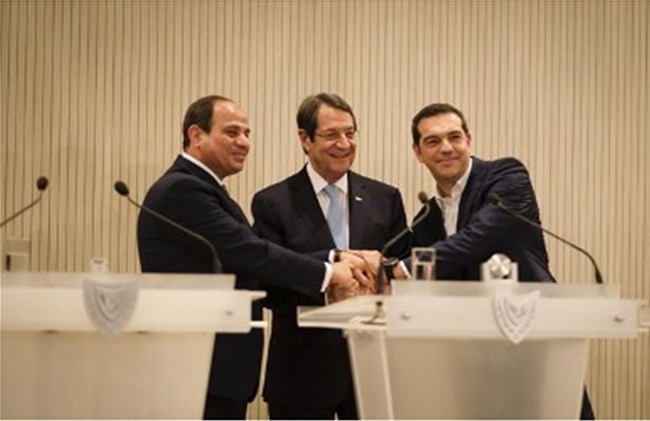 Συμφωνία Ελλάδας, Κύπρου, Αιγύπτου για οριοθέτηση θαλάσσιων συνόρων